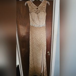 Gold Prom Dress